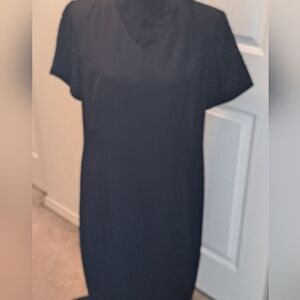 M.H.M. Black Special Sheath Occasion Dress